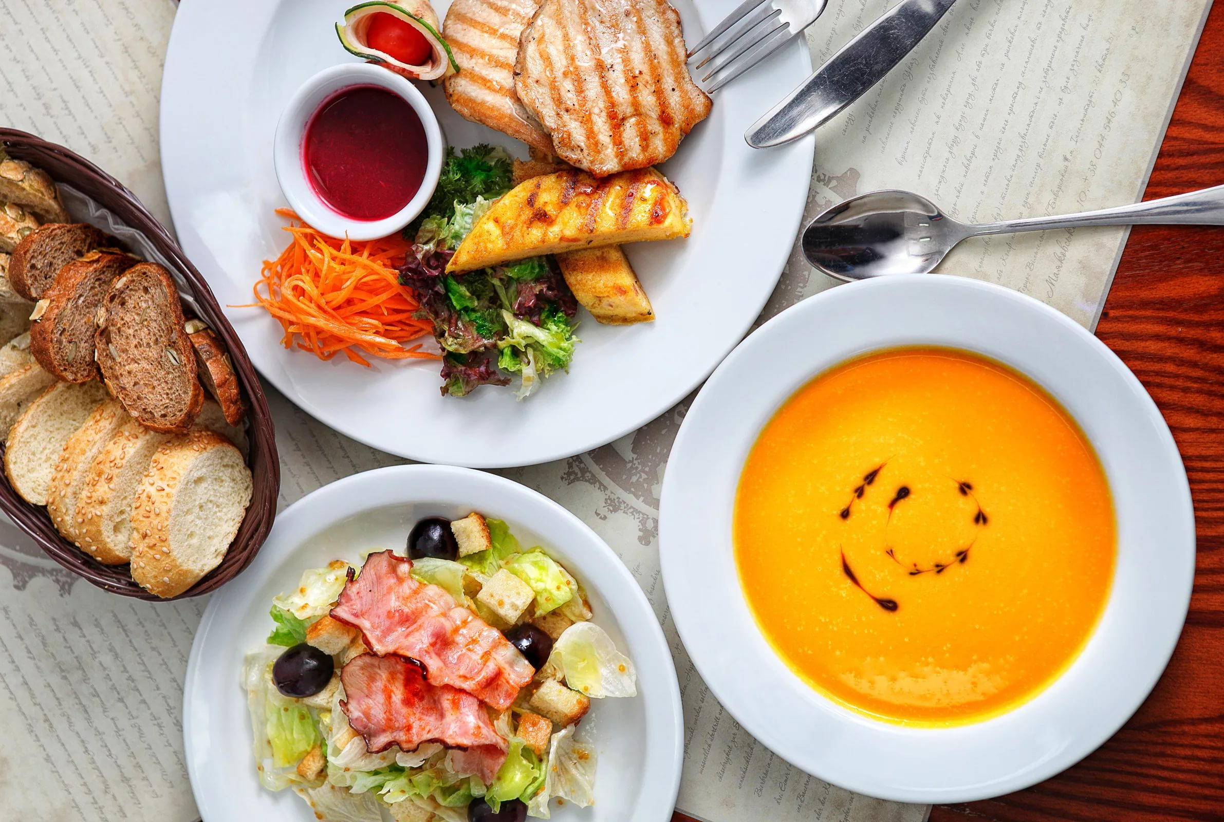 Ланч B — фото